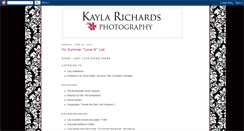 Desktop Screenshot of kaylarphoto.blogspot.com