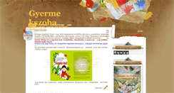 Desktop Screenshot of gyermekszoba.blogspot.com