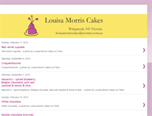 Tablet Screenshot of louisamorriscakes.blogspot.com