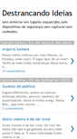 Mobile Screenshot of destrancandoideias.blogspot.com