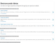 Tablet Screenshot of destrancandoideias.blogspot.com