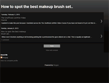 Tablet Screenshot of best-makeup-brush-set.blogspot.com