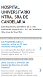 Mobile Screenshot of hospitalcandelaria.blogspot.com