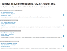 Tablet Screenshot of hospitalcandelaria.blogspot.com