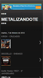 Mobile Screenshot of metalizandote-fechas.blogspot.com