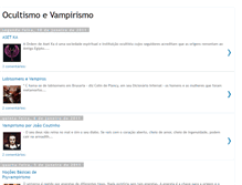 Tablet Screenshot of ocultismo-e-vampirismo.blogspot.com