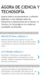 Mobile Screenshot of agoradetecnosofia.blogspot.com