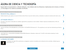 Tablet Screenshot of agoradetecnosofia.blogspot.com