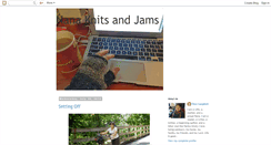 Desktop Screenshot of nanaknitsandjams.blogspot.com