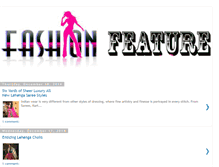 Tablet Screenshot of fashion-feature.blogspot.com