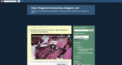 Desktop Screenshot of lingalaversionbusiness.blogspot.com
