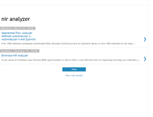 Tablet Screenshot of free-nir-analyzer.blogspot.com