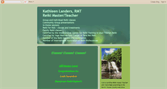 Desktop Screenshot of landersreiki.blogspot.com