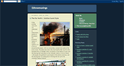 Desktop Screenshot of ethnomuse.blogspot.com