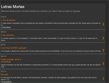 Tablet Screenshot of letrasmortas.blogspot.com