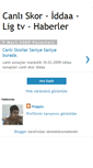 Mobile Screenshot of canliskortv.blogspot.com