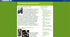 Desktop Screenshot of instrumestolatinos.blogspot.com
