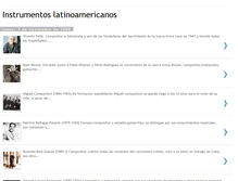Tablet Screenshot of instrumestolatinos.blogspot.com