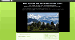 Desktop Screenshot of find-purpose-the-means-will-follow.blogspot.com