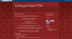 Desktop Screenshot of crimsonpointpta.blogspot.com