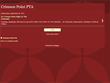 Tablet Screenshot of crimsonpointpta.blogspot.com