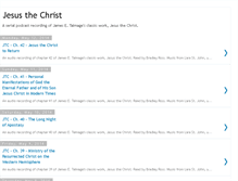 Tablet Screenshot of jesusthechristbook.blogspot.com