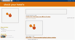 Desktop Screenshot of check-your-hotels.blogspot.com