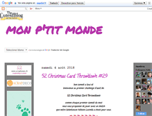 Tablet Screenshot of monptitmonde-ch.blogspot.com