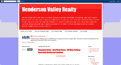 Desktop Screenshot of hendersonvalleyrealty.blogspot.com