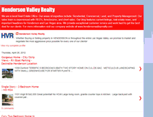 Tablet Screenshot of hendersonvalleyrealty.blogspot.com