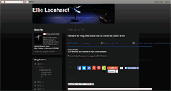 Desktop Screenshot of ellieleonhardt.blogspot.com