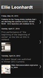 Mobile Screenshot of ellieleonhardt.blogspot.com