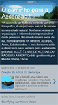 Mobile Screenshot of ocaminhoparaascensao.blogspot.com