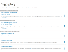 Tablet Screenshot of bloggingourlilbundleofjoy.blogspot.com