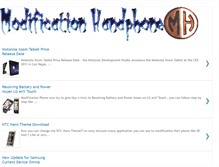 Tablet Screenshot of modification-handphone.blogspot.com