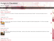 Tablet Screenshot of hungryinclevelandohio.blogspot.com