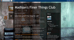 Desktop Screenshot of madisonsfinerthings.blogspot.com