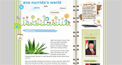 Desktop Screenshot of ananurrida.blogspot.com
