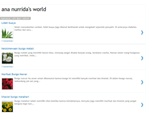 Tablet Screenshot of ananurrida.blogspot.com