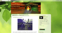 Desktop Screenshot of cuando-todo-parece-haberse-perdido.blogspot.com