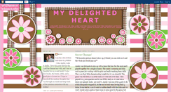 Desktop Screenshot of mydelightedheart.blogspot.com