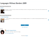 Tablet Screenshot of languageswithoutborders2009.blogspot.com