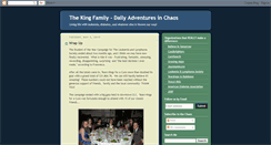 Desktop Screenshot of kingfamilychaos.blogspot.com