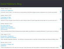 Tablet Screenshot of davidrabiner.blogspot.com