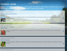 Tablet Screenshot of corazonverde-tourcolombia.blogspot.com