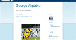 Desktop Screenshot of georgeakpabio.blogspot.com