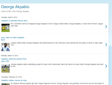 Tablet Screenshot of georgeakpabio.blogspot.com