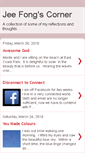 Mobile Screenshot of jeefong.blogspot.com