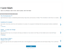 Tablet Screenshot of iluveislam1.blogspot.com