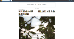 Desktop Screenshot of hafiz360.blogspot.com